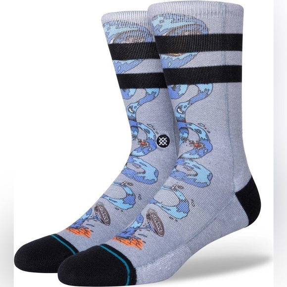 Stance Party Wave Socks, Large, NWT - Picture 1 of 6